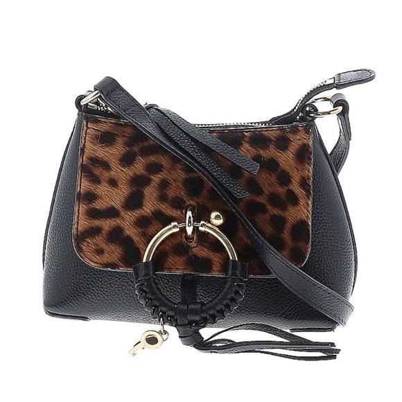 See By Chloe Handbags - See by Chloé Joan Mini Leather & Suede Crossbody Bag & Leather Woven Strap